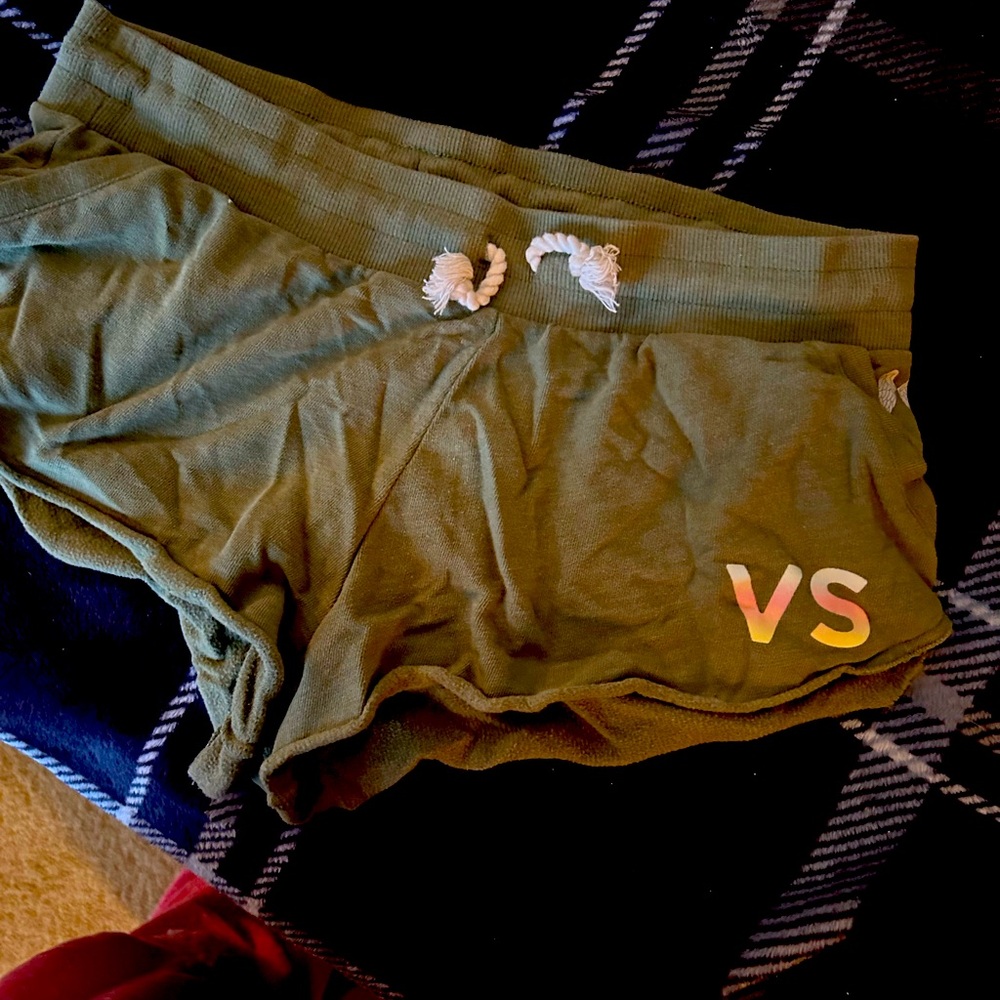 Victoria's Secret Olive Lounge Shorts